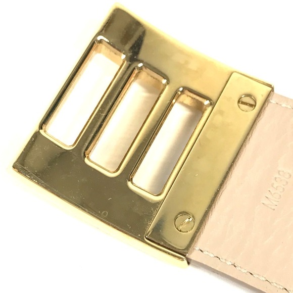 LOUIS VUITTON Cream Leather Charm Bracelet - Picture 15 of 16